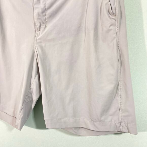 Zella Men Grey Performance Chino Shorts Size 36 - Picture 8 of 9